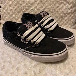 Black, old school vans